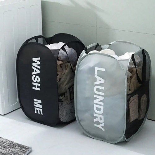 Portable pop laundry hamper - pop, up