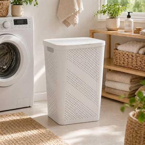 Plastic rectangular laundry - plastic,