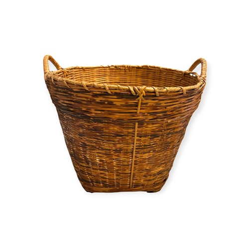 Large woven bamboo rattan - bamboo,