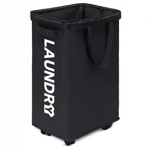 Laundry basket wheels handle - wheels,