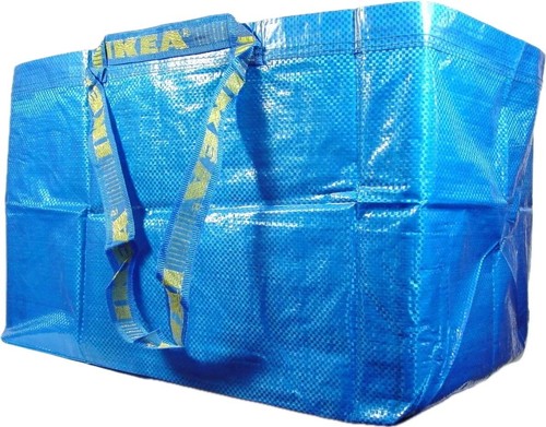 Ikea large blue bag shopping - ikea,